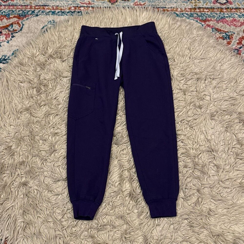 Figs scrub bottoms size XS P purple jam?